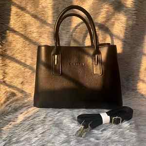 Classic brown handbag