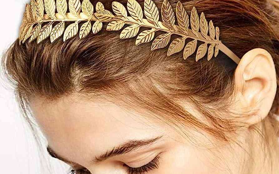 Aurelia Gilded Leaves headband