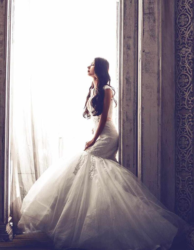 Princess gown lace dresses