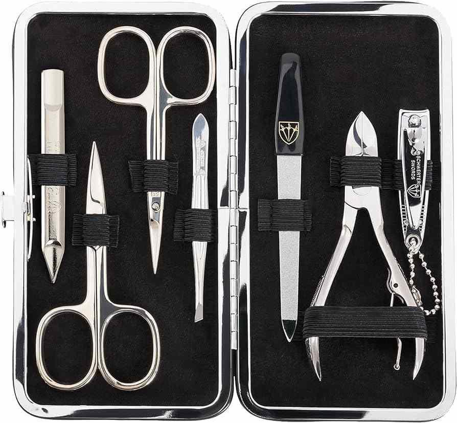 3 Swords Germany manicure pedicure grooming kit set